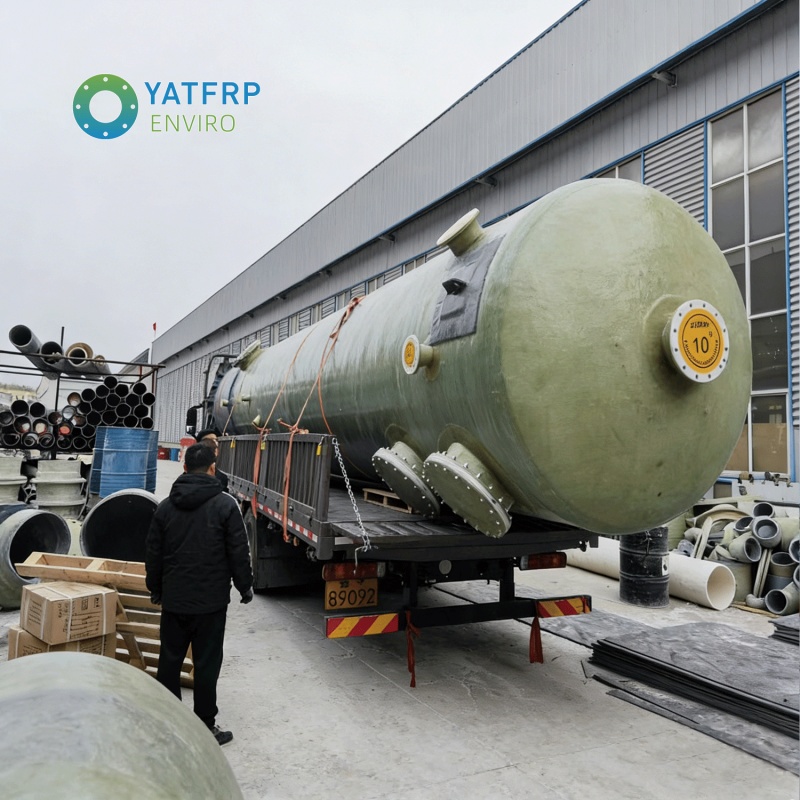 PVDF(PP+PVC)+FRP Storage Tanks