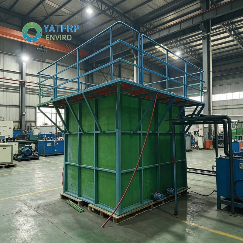 10,000-gallon FRP Storage Tank