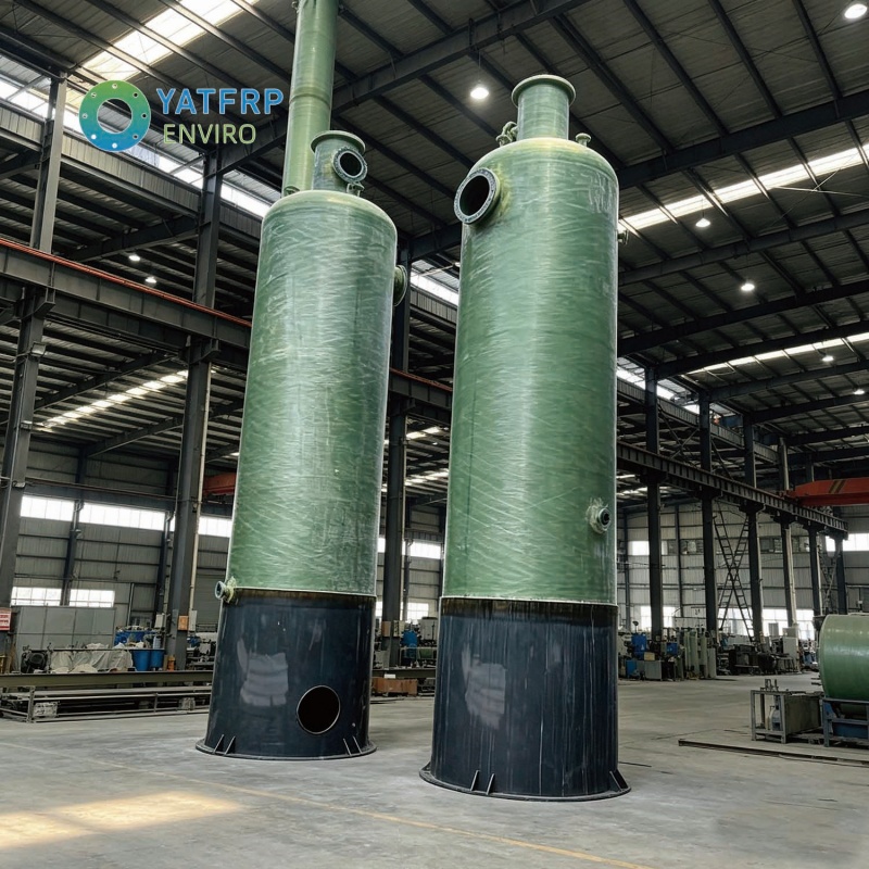 PVDF(PP+PVC)+FRP Storage Tanks
