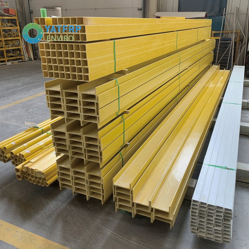 Pultruded FRP Rectangular Tube