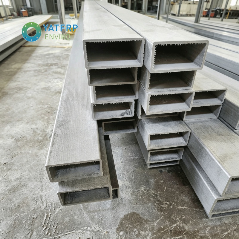 Pultruded FRP Rectangular Tube