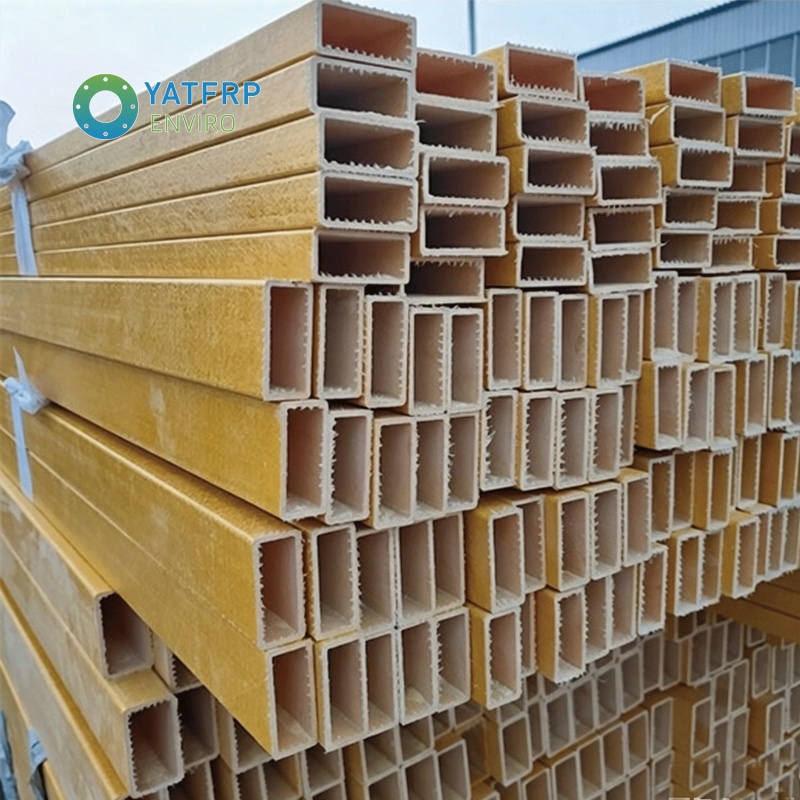 Pultruded FRP Rectangular Tube