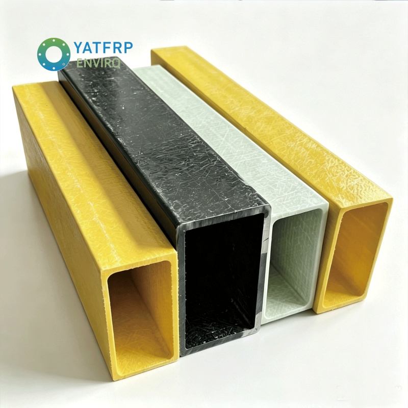 Pultruded FRP Rectangular Tube