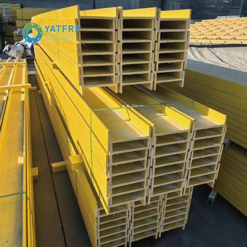 Pultruded FRP I-Beam