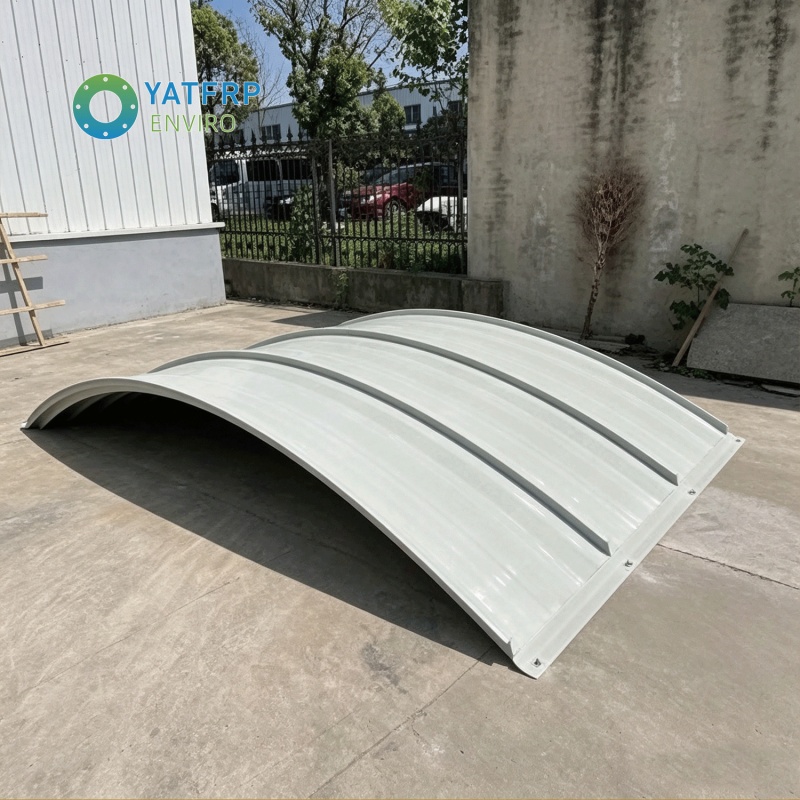 Pultruded FRP Trench & Arch Gas Collection Cover