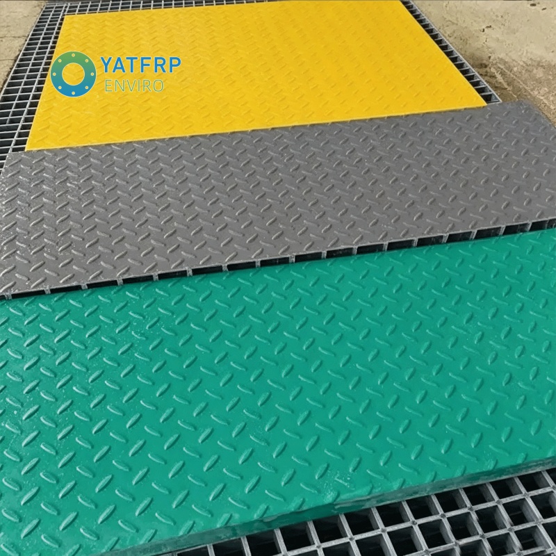 Pultruded FRP Trench & Arch Gas Collection Cover
