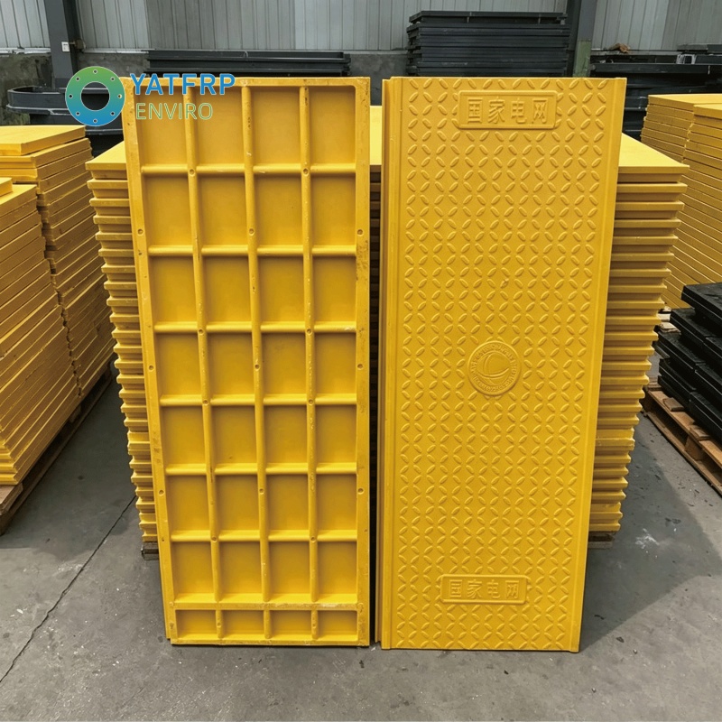 Pultruded FRP Trench & Arch Gas Collection Cover