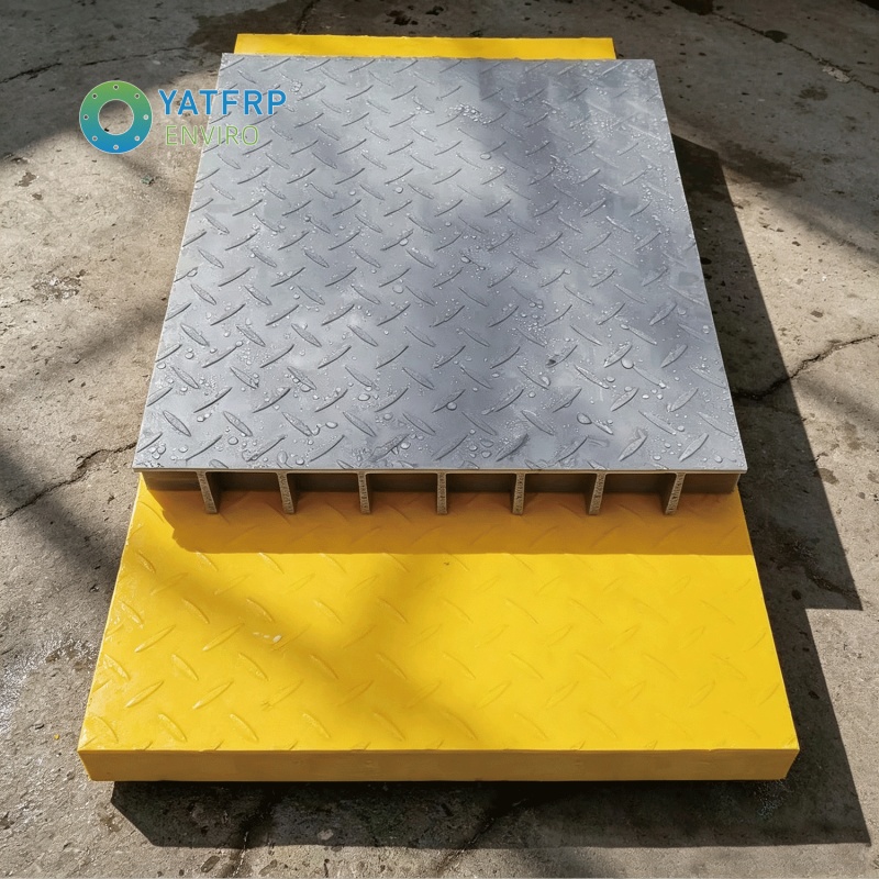 Pultruded FRP Trench & Arch Gas Collection Cover