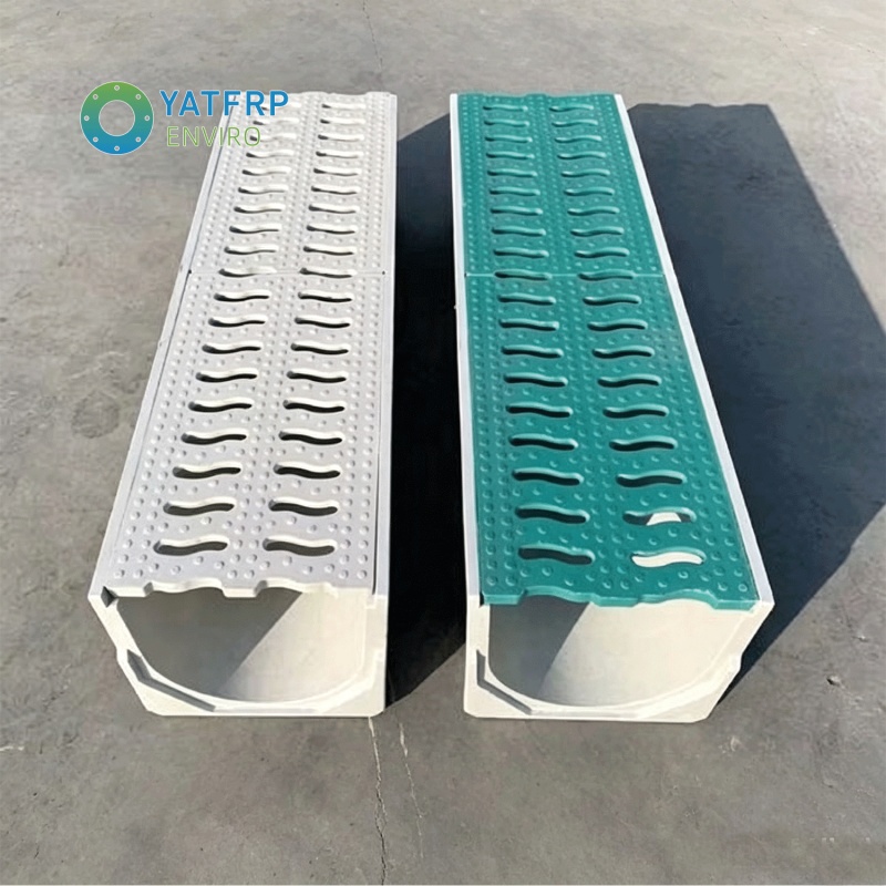 FRP U-Shaped Drainage Channel