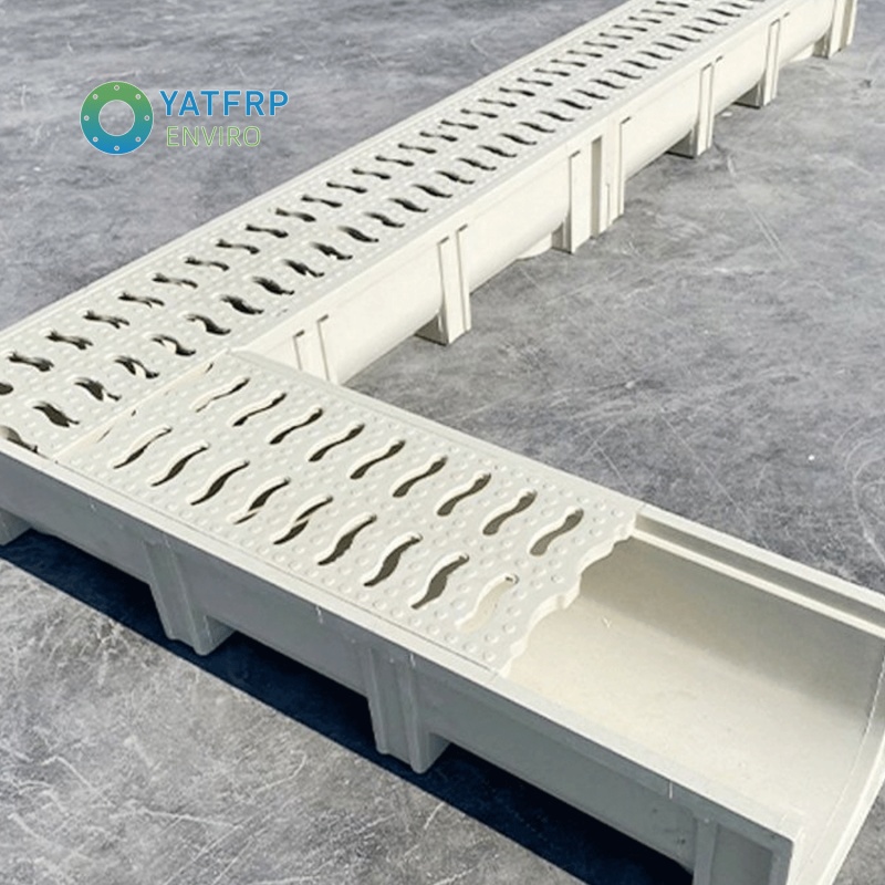FRP U-Shaped Drainage Channel