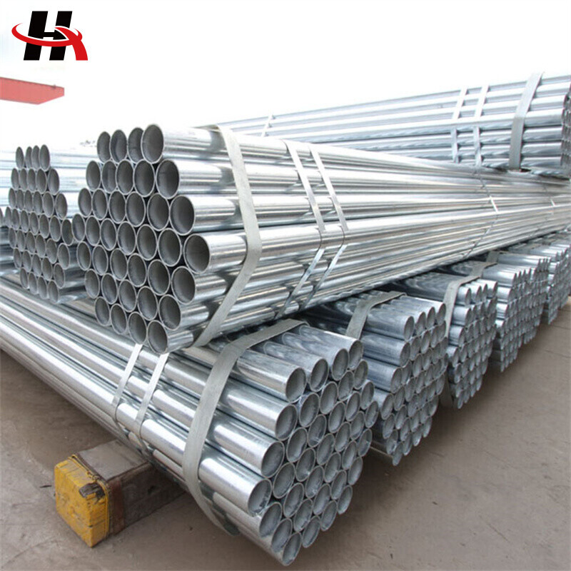  ST37-2 Galvanized Steel Round Pipe