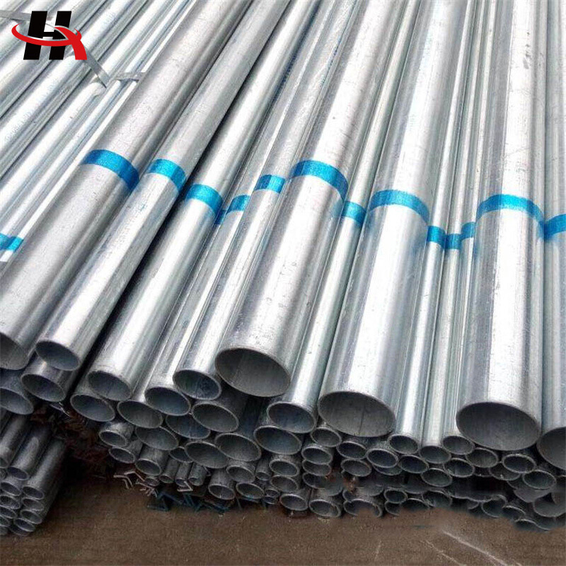  ST37-2 Galvanized Steel Round Pipe
