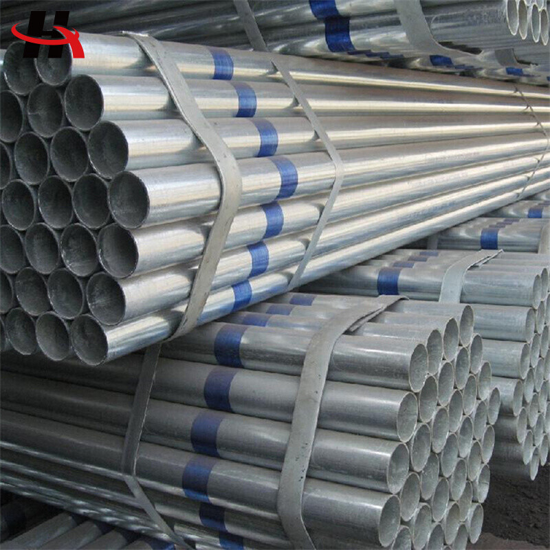  ST37-2 Galvanized Steel Round Pipe