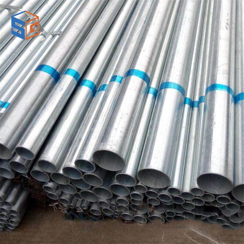  ST37-2 Galvanized Steel Round Pipe