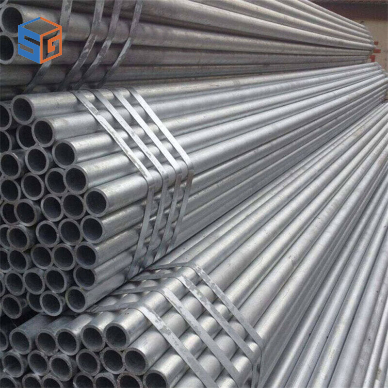  ST37-2 Galvanized Steel Round Pipe