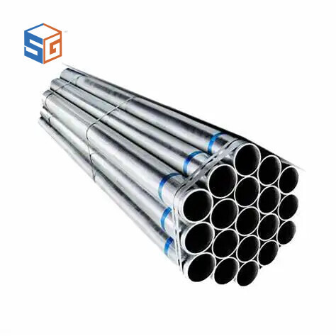 Q215 Galvanized Steel Round Pipe