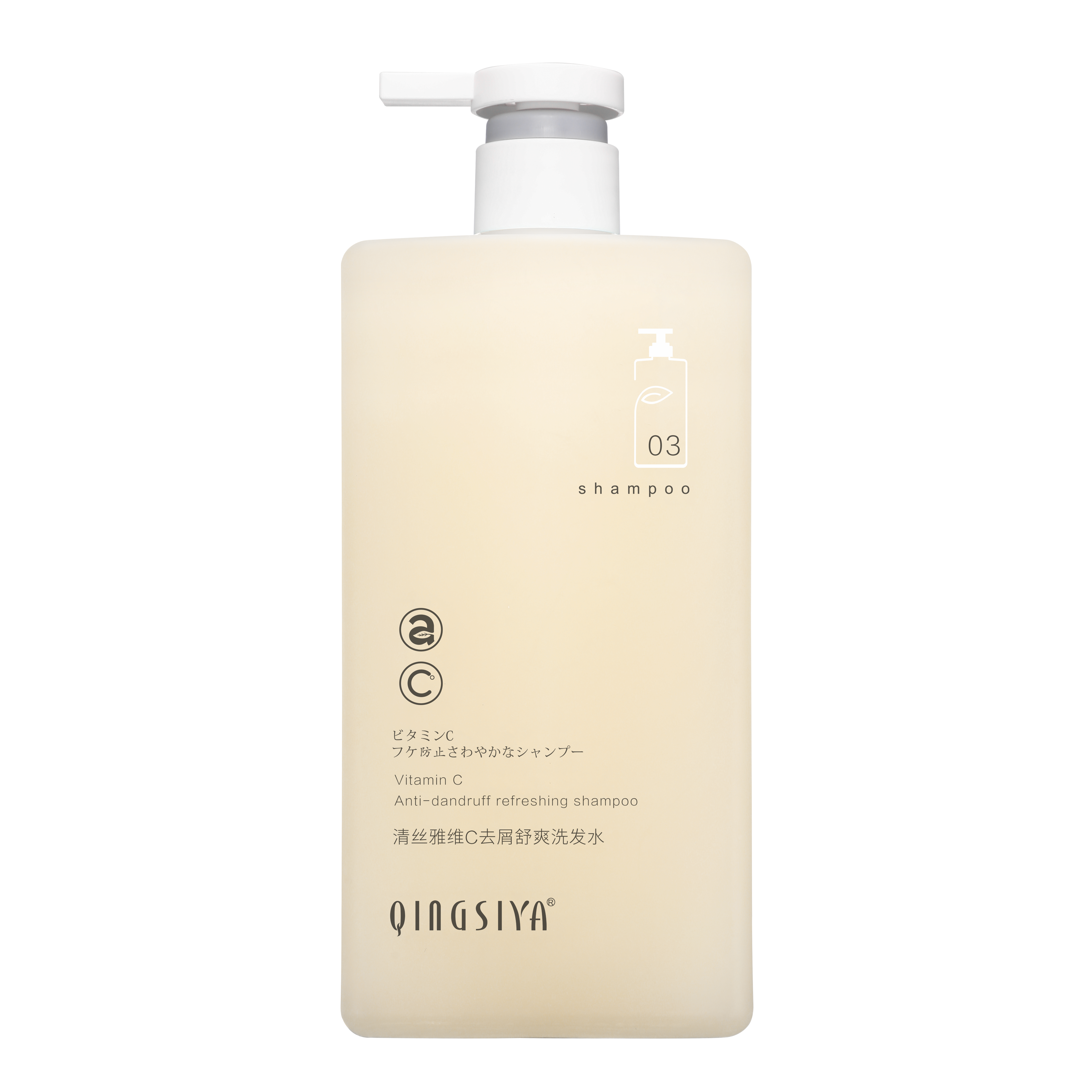 Qing Siya. Vitamin C anti-dandruff soothing shampoo