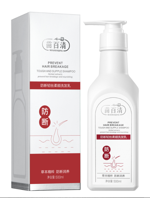Miao Baiqing. Anti breakage and Tough Silk Smooth Shampoo