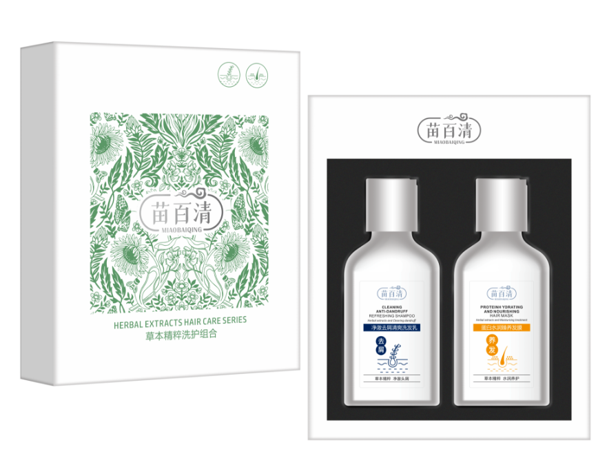 Miao Baiqing. Herbal Essence Wash and Care Combination