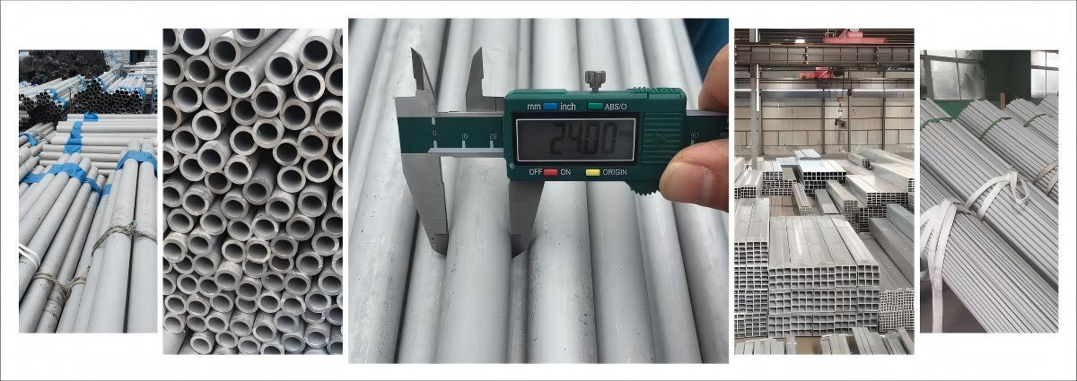 Stainless steel pipes