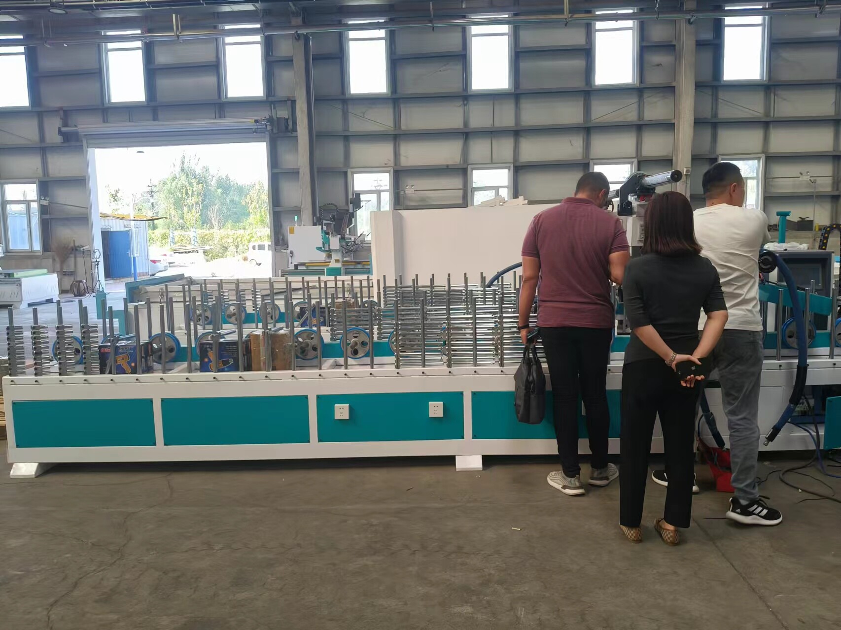 PUR coating machine
