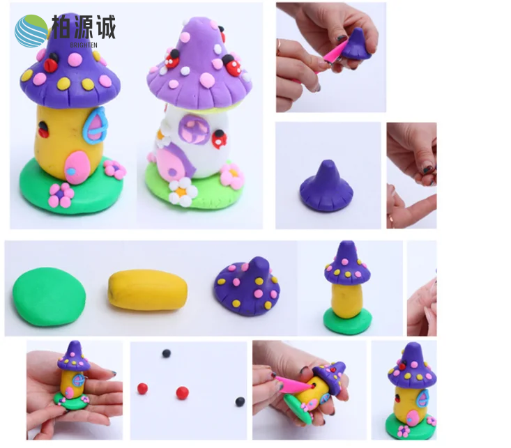 Brighten Children's Colored Clay 12 Colors Brighten Children's Colored Clay 12 Colors