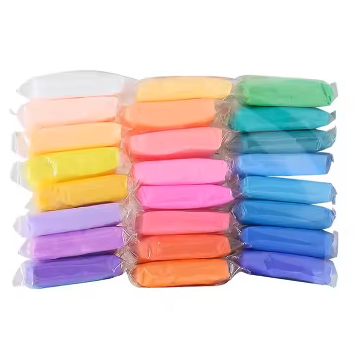 36 Colors Soft Plasticine Non-Toxic Color Clay Safe Food Grade Ultra-Light Handmade DIY Toys Kindergarten Boys Girls Similar Play dough Slime 36 Colors Soft Plasticine Non-Toxic Color Clay Safe Food Grade Ultra-Light Handmade DIY Toys Kindergarten Boys Girls Similar Play dough Slime