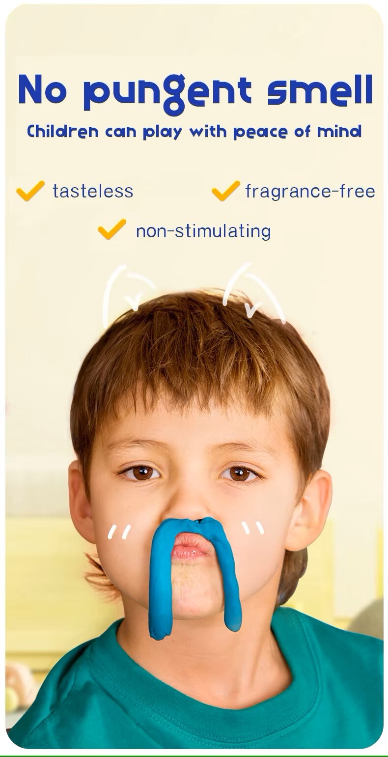 橡皮泥手绘36色安全超轻聚合物造型无毒儿童太空粘土娃娃学生用