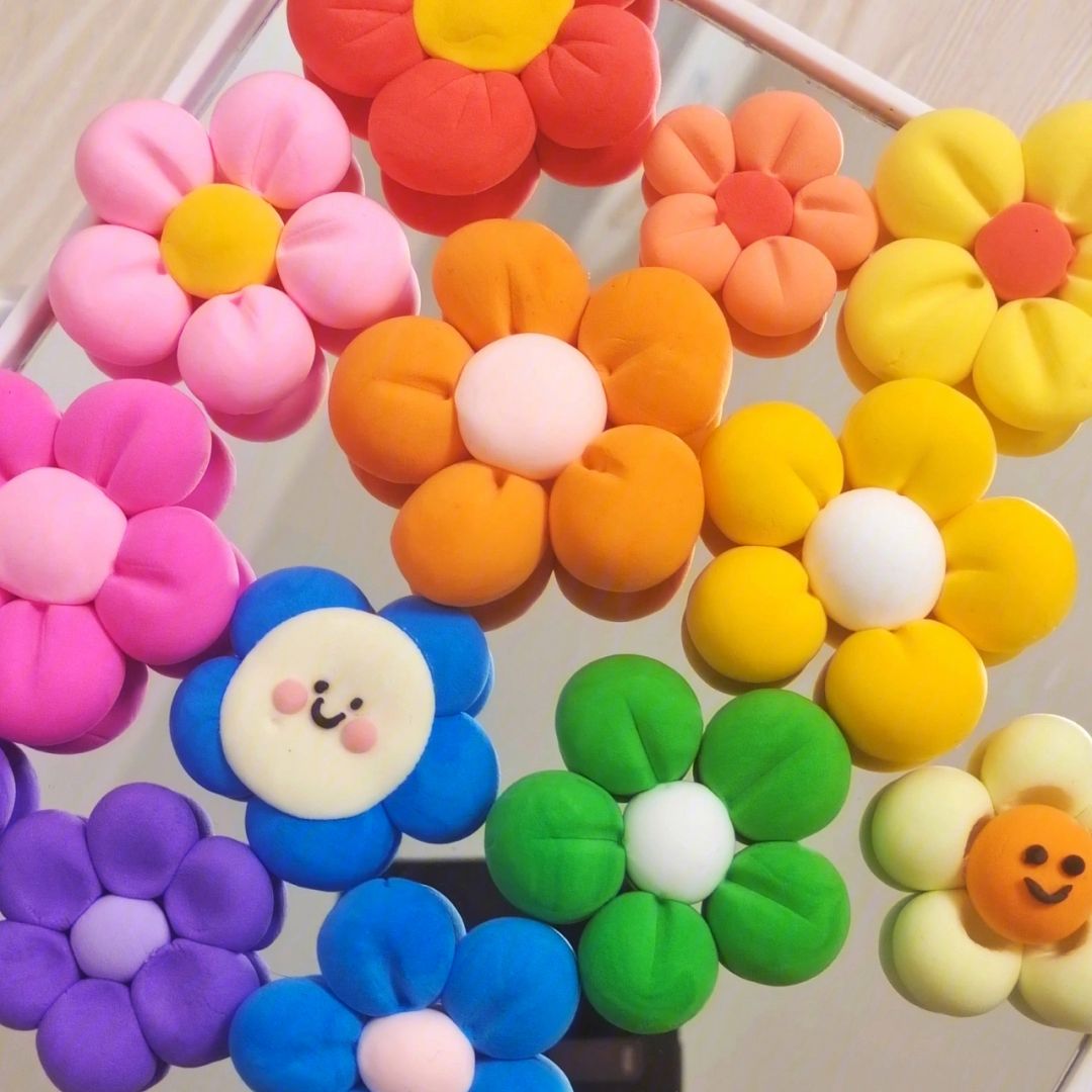 橡皮泥儿童智力玩具批发24色雪花泥珍珠泥超轻粘土不粘儿童手工