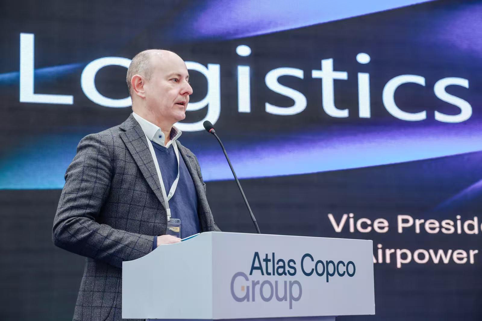 <b>Mr. Hans Thibau</b> - Airpower Service Centre at 10th anniversary of Atlas Copco Asia-Pacific Logistics Centre & new Wuxi warehouse opening.