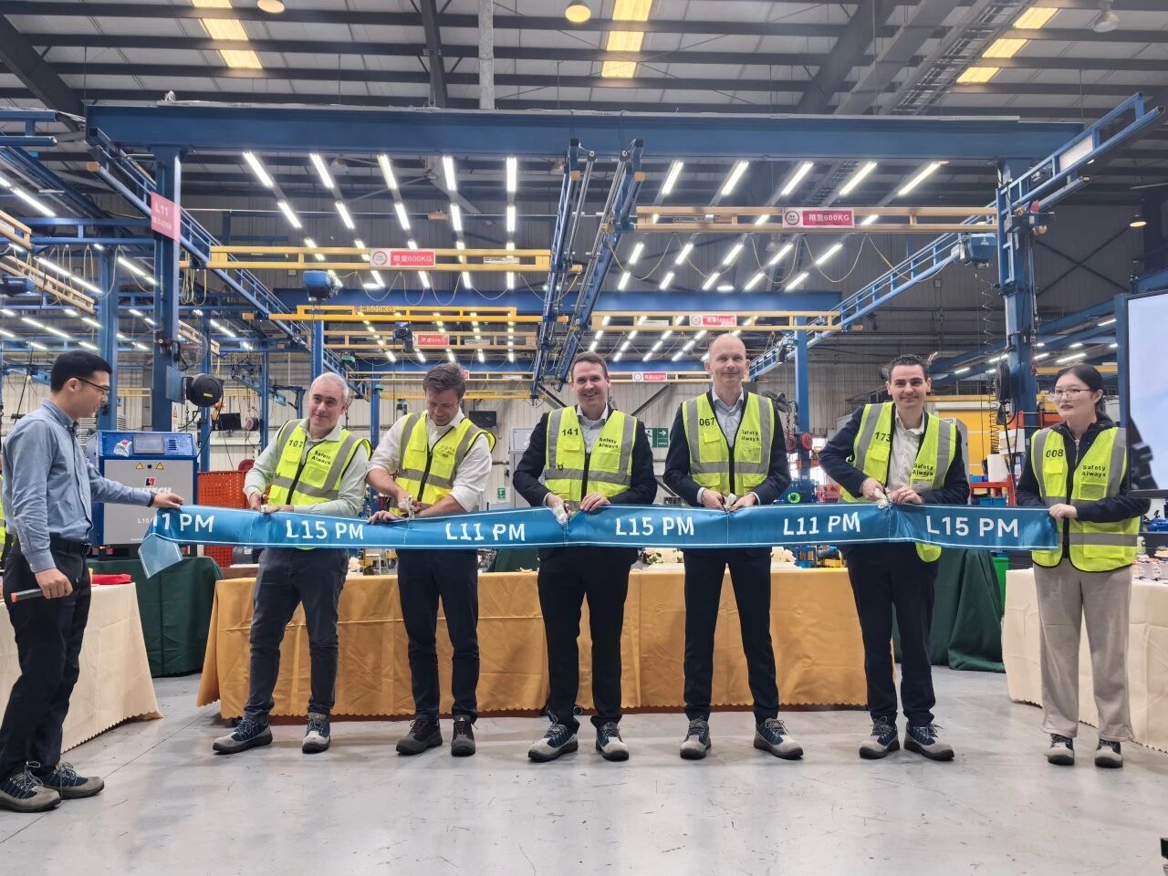 <b>Mr. Bert Derom</b> – President, Industrial Air Division, Atlas Copco, at the launch event of the LIUTECH L-series permanent magnet rotary screw air compressor.