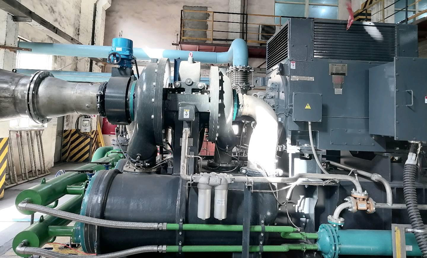 Project: Pangang Group</br>Flow: 265Nm³/min，</br>Pressure: 8bar(G)