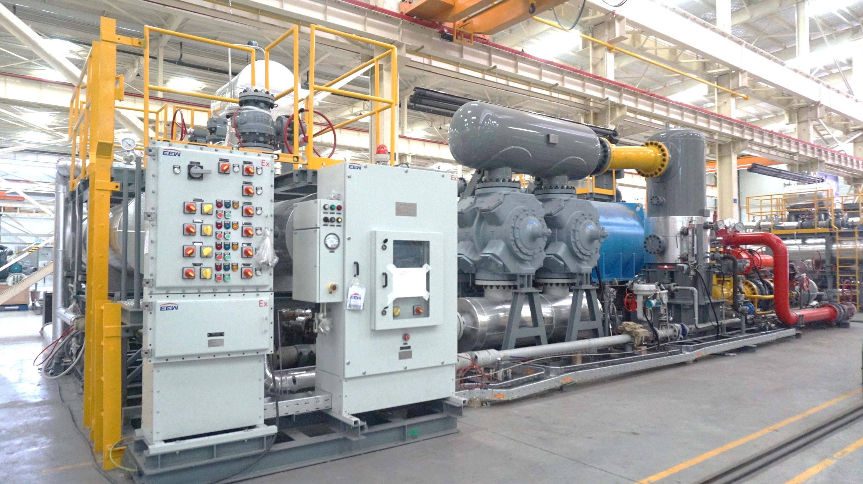 Compressor unit for coal-bed gas pressurization with high degree automation</br>Process capacity: 10.6 MMSCFD / 0.3million m³/day</br><b>Compressor Model: CHF4</b>