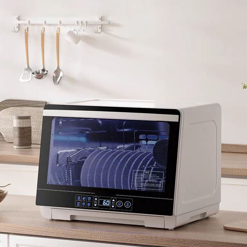 Bulk Soucing Countertop Mini  Built-in Tank Electric Dish Dryer