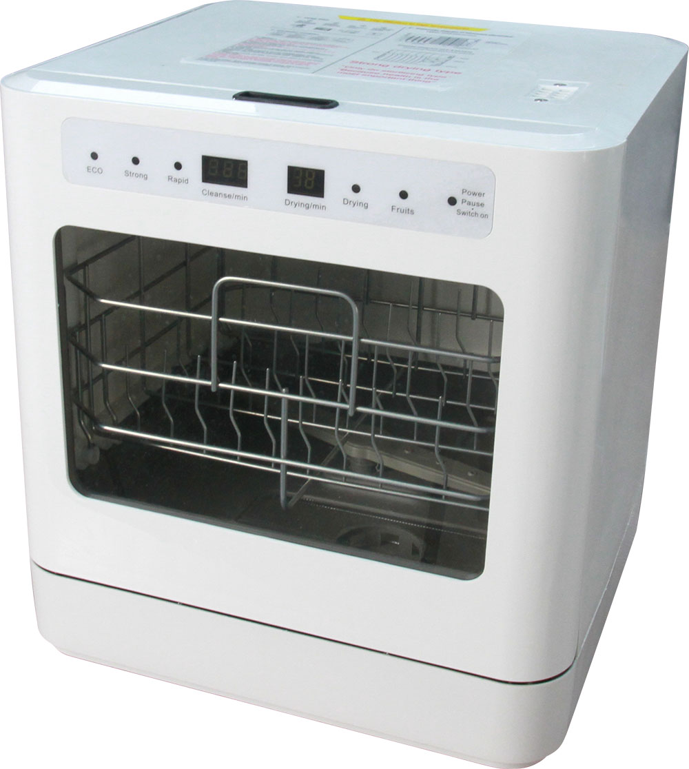 Countertop Dual Mode Imbibition Waterflooding Dishwasher