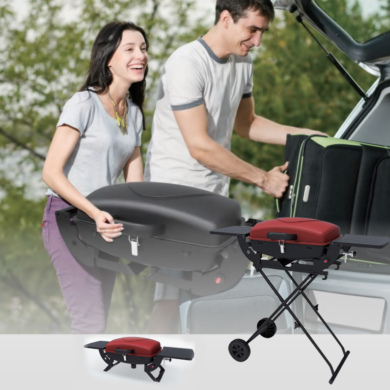 Foldable Portable Gas Grilll For Outdoor Cooking & Grilling