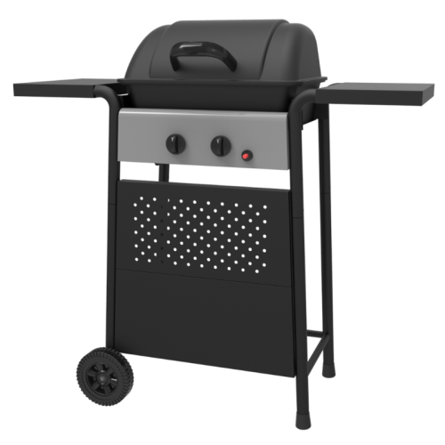Freestanding Gas BBQ Grill with Side Burner