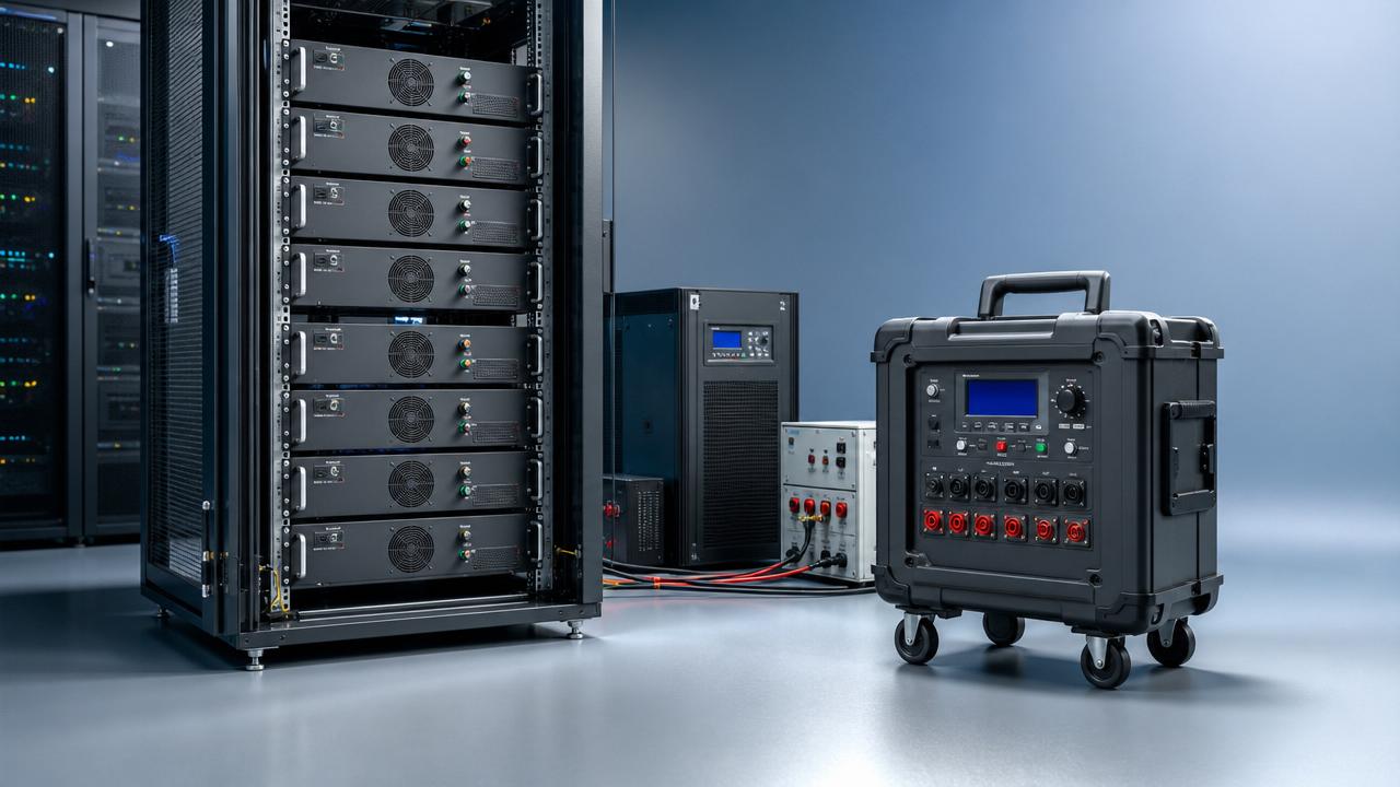 Rack mounted load bank vs portable load bank, which fits better?