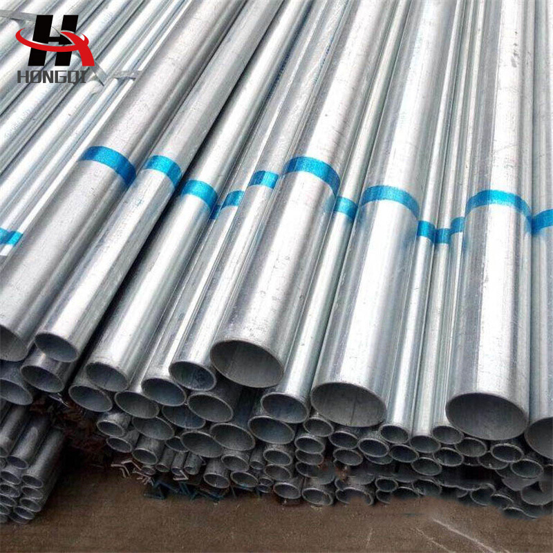  ST37-2 Galvanized Steel Round Pipe