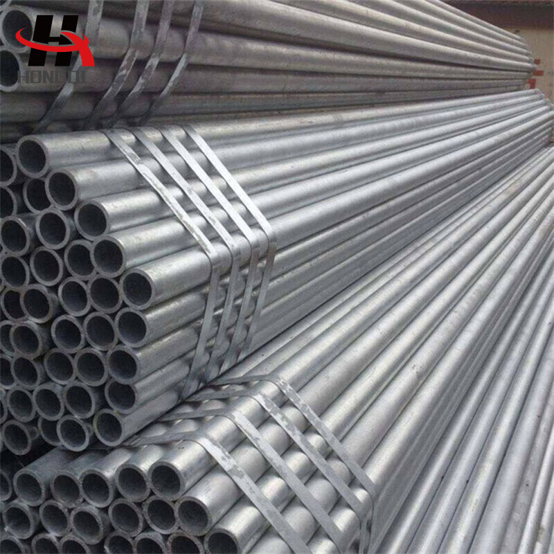  ST37-2 Galvanized Steel Round Pipe