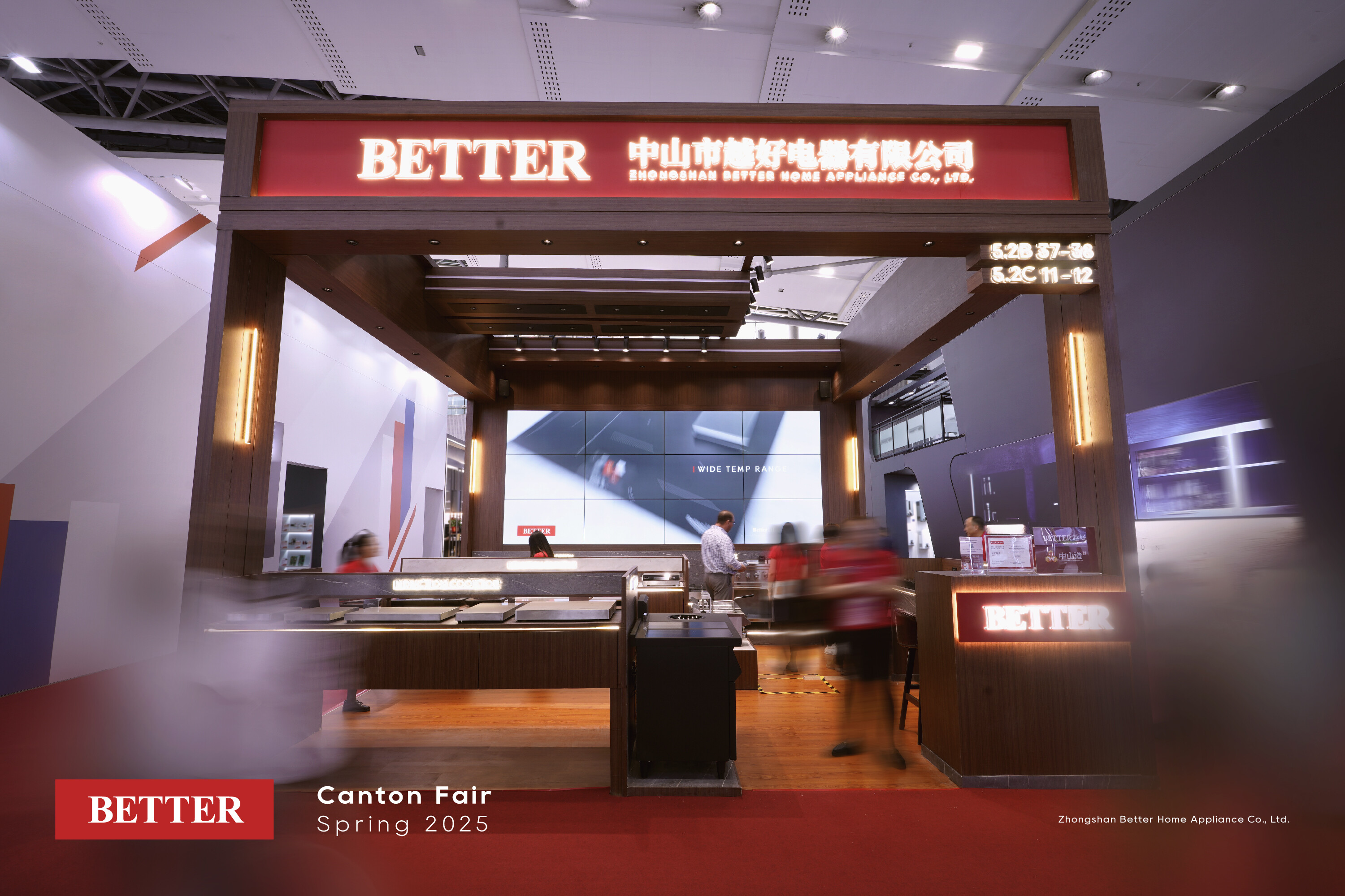 BETTER shines with upated booth in Canton Fair, Spring, 2025