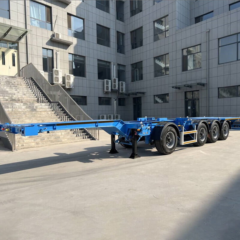 4 Axle Skeleton Trailer For Sale