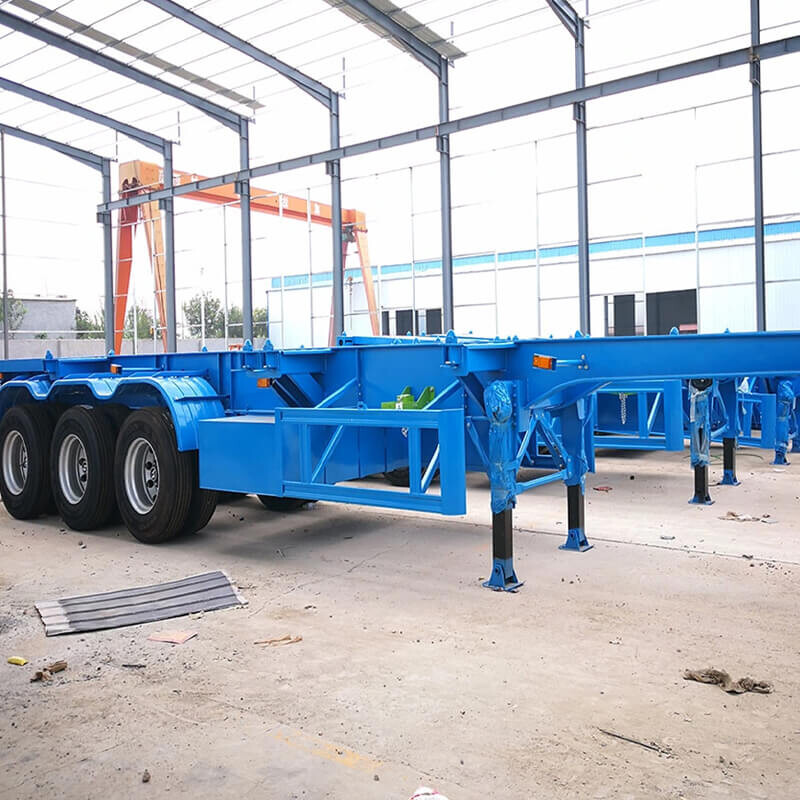 40ft Container Skeletal Semi Trailer