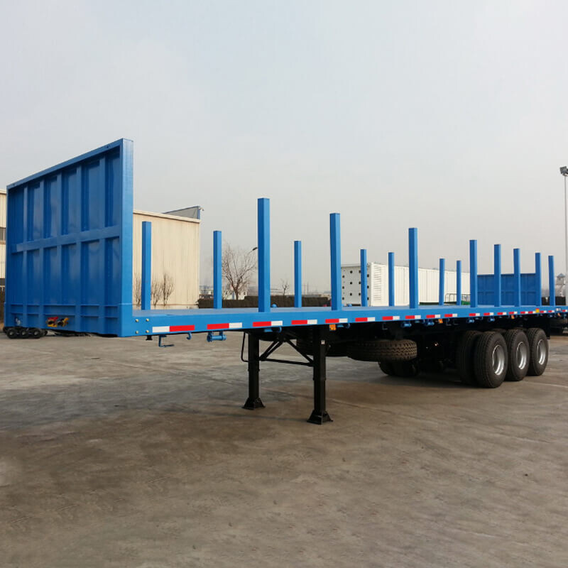 3 Axles 40 FT Flatbed Trailer