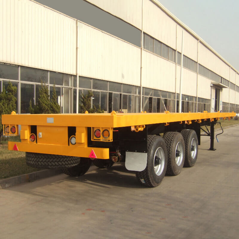 3 Axles 40 FT Flatbed Trailer
