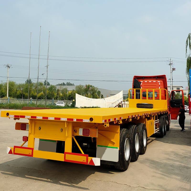 4axles Flatbed Trailer 4axles Flatbed Trailer