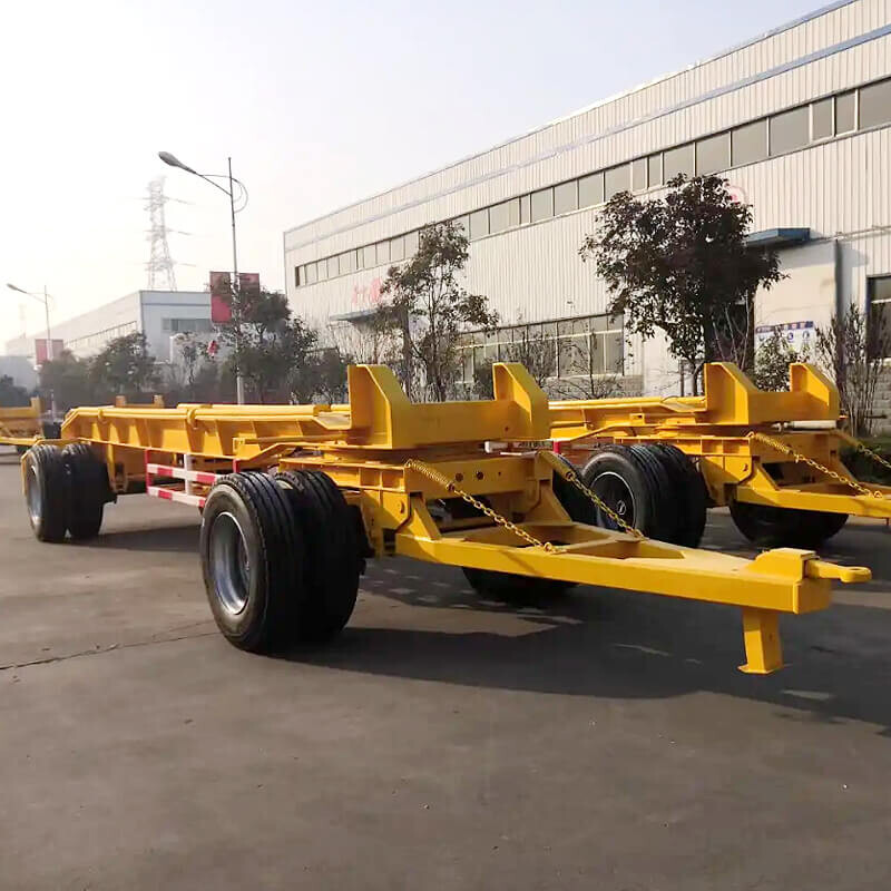 2 Axle Skeleton Full Trailer For Sale