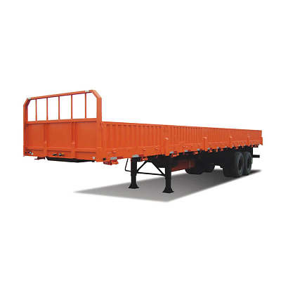 2 Axles 20FT Sidewall Semi Trailer