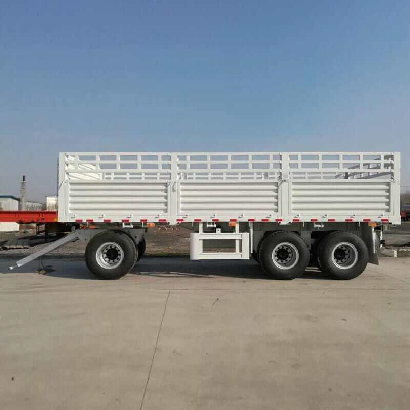 2 Axles 20FT Sidewall Semi Trailer