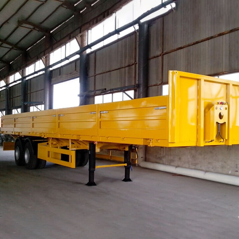 2 Axles 20FT Sidewall Semi Trailer